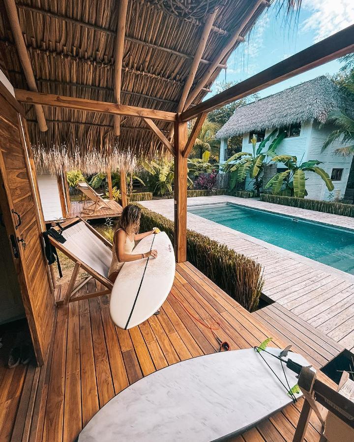Monoloko Lodge Popoyo Extérieur photo
